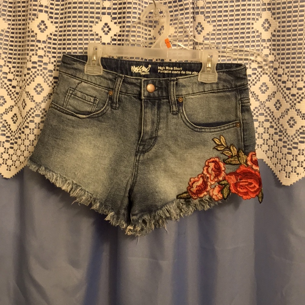 Denim Shorts-NEW